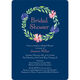 Navy Wreath Bridal Shower Invitations Image 7 of 7